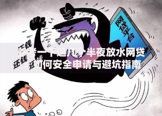 参考一下这几个半夜放水网贷：如何安全申请与避坑指南