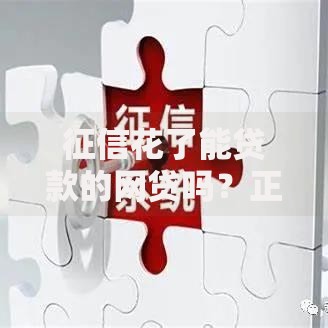 征信花了能贷款的网贷吗？正规平台选择指南