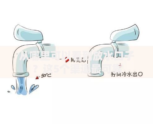 从哪里可以看到放水口子？这5个渠道最可靠