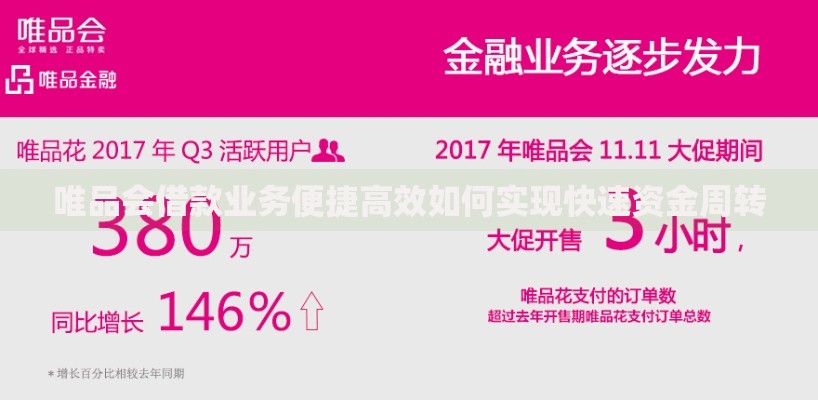 唯品会借款业务便捷高效如何实现快速资金周转