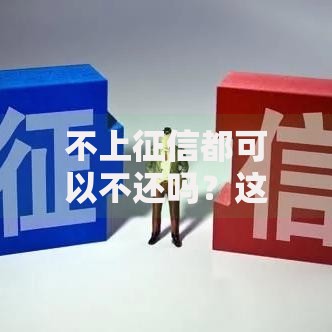 不上征信都可以不还吗？这三大后果必须警惕