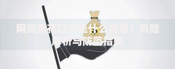 网贷黑花口子是什么意思？风险解析与防范指南
