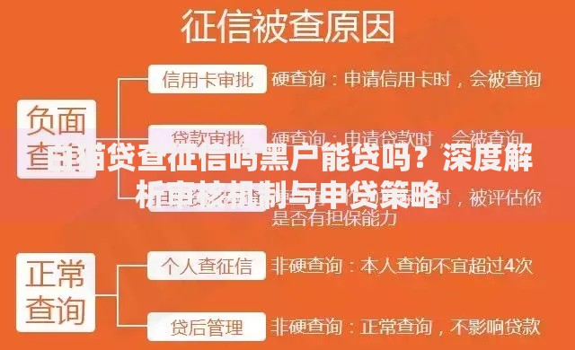 白猫贷查征信吗黑户能贷吗？深度解析审核机制与申贷策略