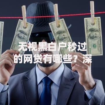 无视黑白户秒过的网贷有哪些？深度解析正规平台选择技巧
