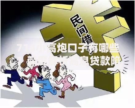 714小高炮口子有哪些？深度解析高息贷款陷阱与防范方法