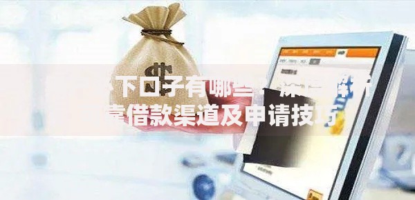 黑户必下口子有哪些？深度解析可靠借款渠道及申请技巧
