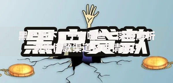 黑户必下口子有哪些？深度解析可靠借款渠道及申请技巧
