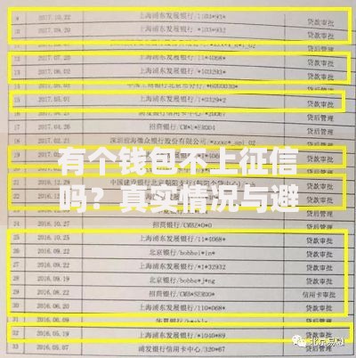有个钱包不上征信吗？真实情况与避坑指南解析