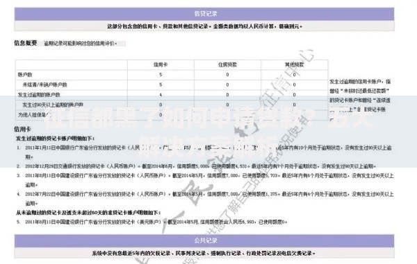 征信都黑了如何申请贷款？五大解决方案解析