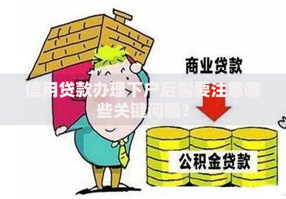 信用贷款办理下户后需要注意哪些关键问题？