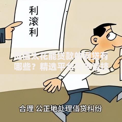 征信太花能贷款的网贷有哪些？精选平台与申请技巧解析