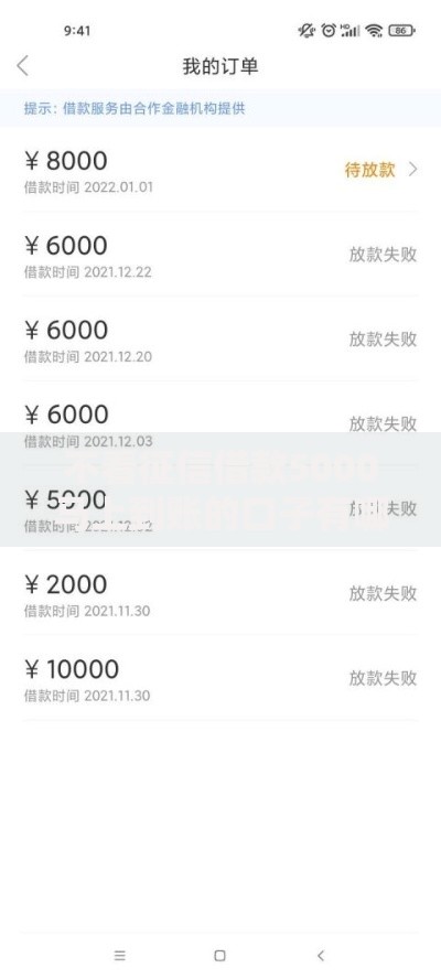 不看征信借款5000马上到账的口子有哪些？详细解析与推荐