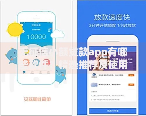 无征信小额贷款app有哪些软件？精选推荐及使用指南