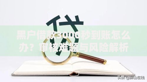 黑户借款3000秒到账怎么办？审核难题与风险解析