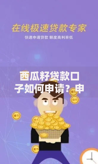 西瓜籽贷款口子如何申请？申请条件与安全性解析