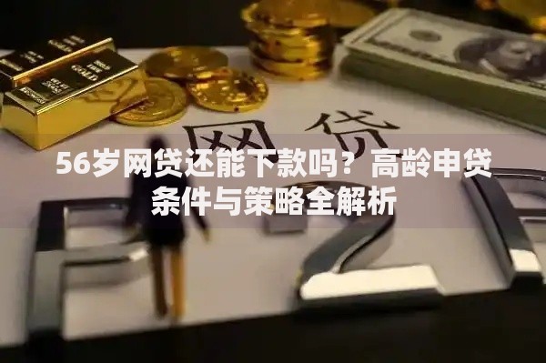 56岁网贷还能下款吗？高龄申贷条件与策略全解析