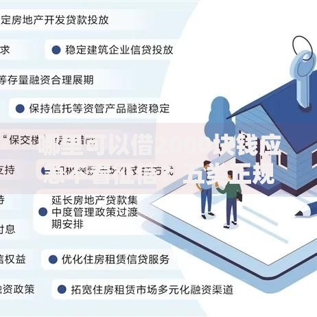 哪里可以借2000块钱应急不看征信？五类正规渠道详解