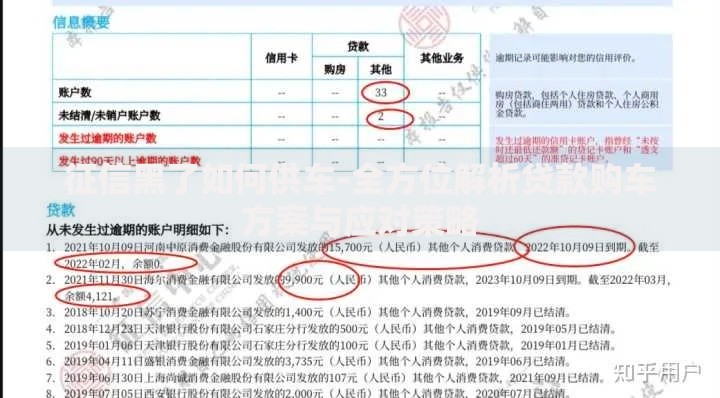 征信黑了如何供车-全方位解析贷款购车方案与应对策略