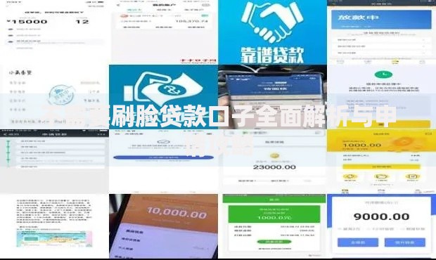 不需要刷脸贷款口子全面解析与申请攻略