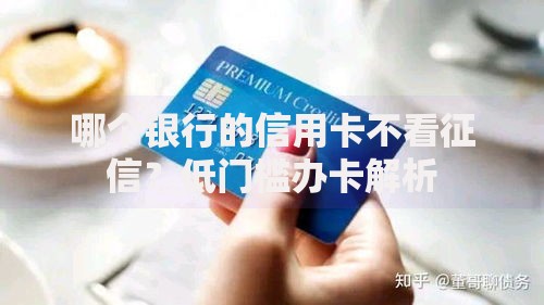 哪个银行的信用卡不看征信？低门槛办卡解析