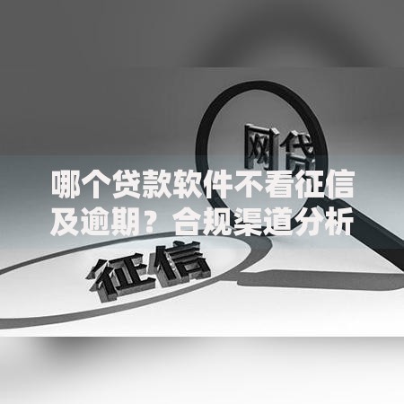 哪个贷款软件不看征信及逾期？合规渠道分析与风险提醒