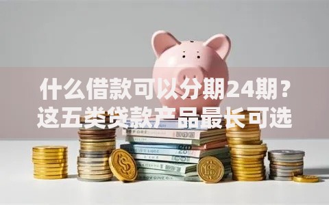 什么借款可以分期24期？这五类贷款产品最长可选24期分期