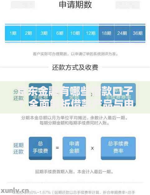 京东金融有哪些借款口子？全面解析借款产品与申请攻略