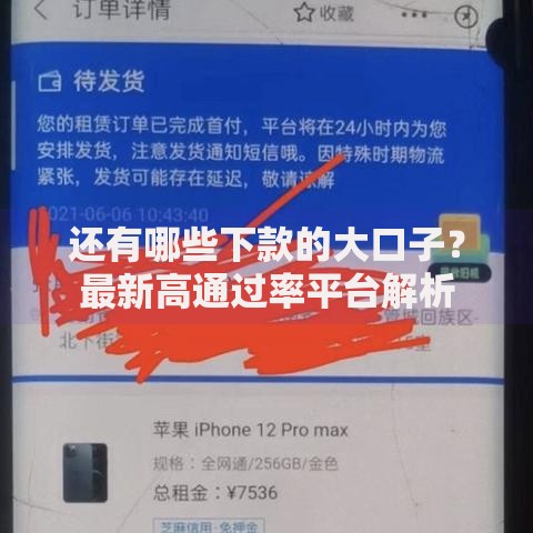 还有哪些下款的大口子？最新高通过率平台解析