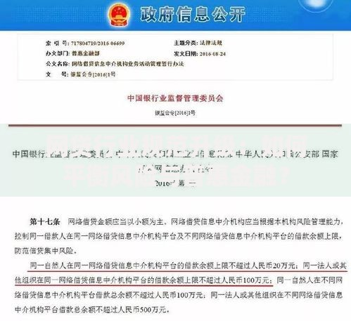 网贷行业规范升级：如何平衡风险与普惠金融？