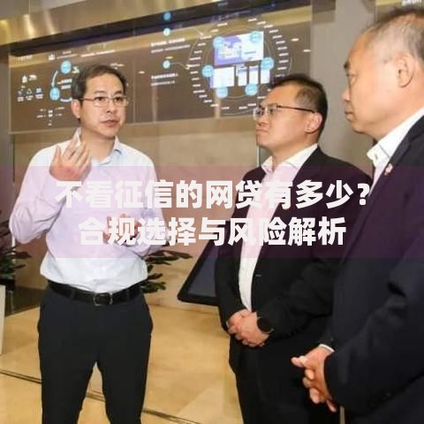 不看征信的网贷有多少？合规选择与风险解析