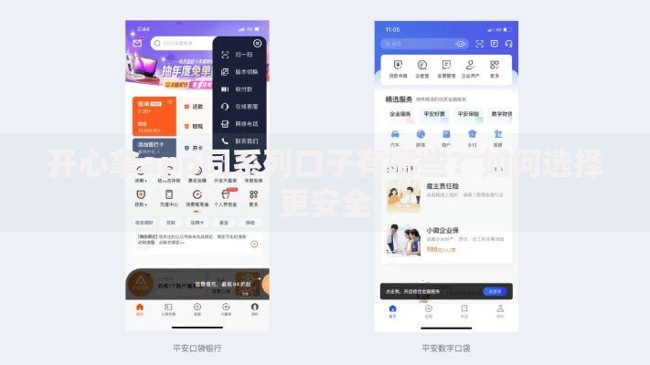 开心拿app同系列口子有哪些？如何选择更安全