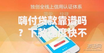 嗨付贷款靠谱吗？下款速度快不？真实测评+用户反馈全解析