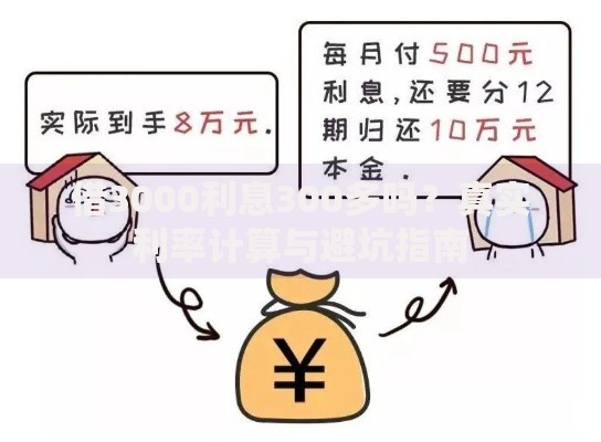 借3000利息300多吗？真实利率计算与避坑指南