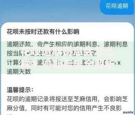 花呗逾期罚息会怎么样？逾期后果全解析