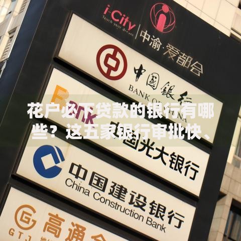 花户必下贷款的银行有哪些？这五家银行审批快、额度高