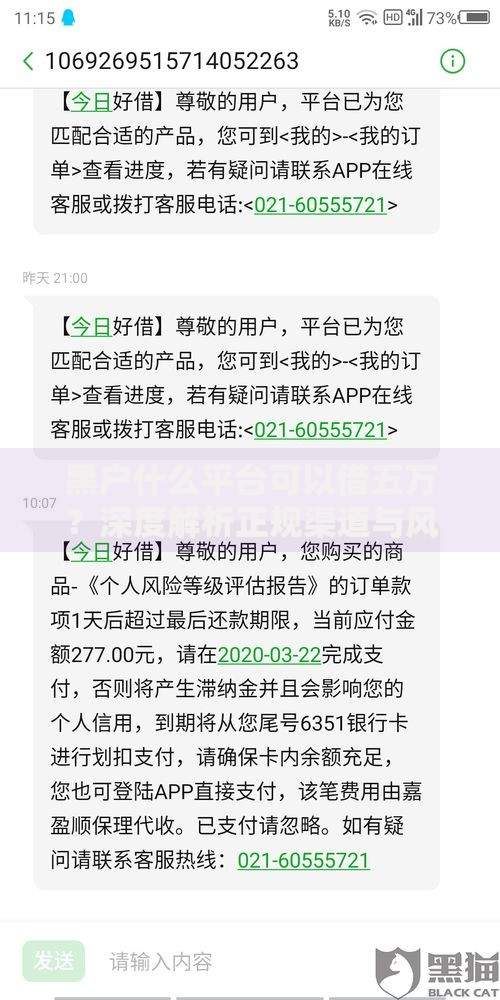 黑户什么平台可以借五万？深度解析正规渠道与风险评估