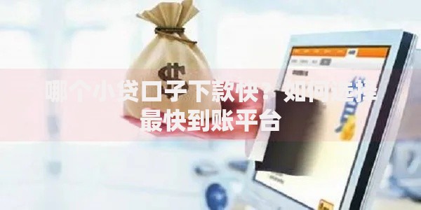 哪个小贷口子下款快？如何选择最快到账平台