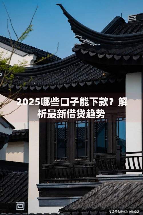 2025哪些口子能下款？解析最新借贷趋势