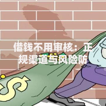 借钱不用审核：正规渠道与风险防范全解析