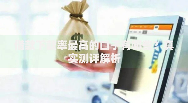 借款下款率最高的口子有哪些？真实测评解析