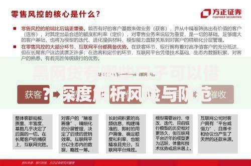 黑网贷有哪些口子可以借？深度解析风险与防范