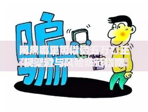 网黑哪里可以借五万？正规渠道与风险防范指南