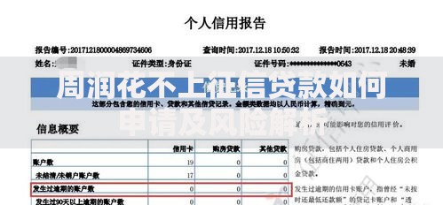 周润花不上征信贷款如何申请及风险解析