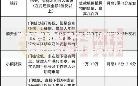 最近有哪些口子可以下款？最新贷款渠道深度解析