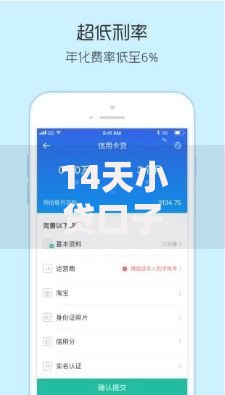 14天小贷口子大全：短期借款平台选择与避坑指南