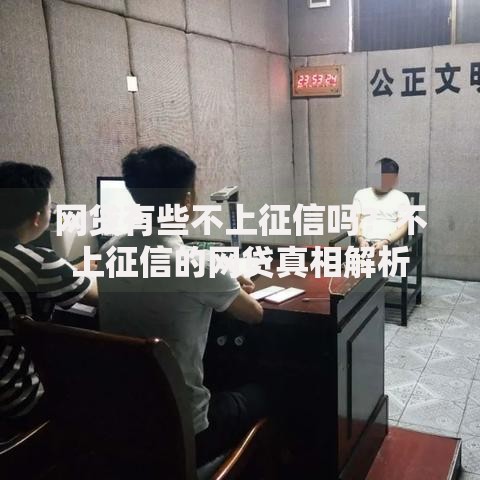 网贷有些不上征信吗？不上征信的网贷真相解析