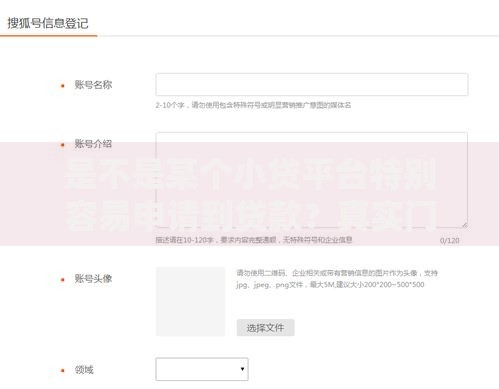 是不是某个小贷平台特别容易申请到贷款？真实门槛解析