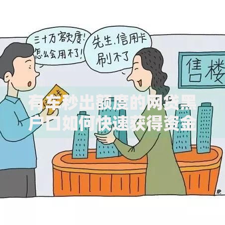 有车秒出额度的网贷黑户口如何快速获得资金支持