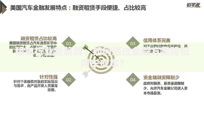 租车行业新趋势：如何通过金融方案降低用车成本？