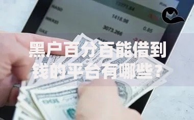 黑户百分百能借到钱的平台有哪些？真相与风险解析